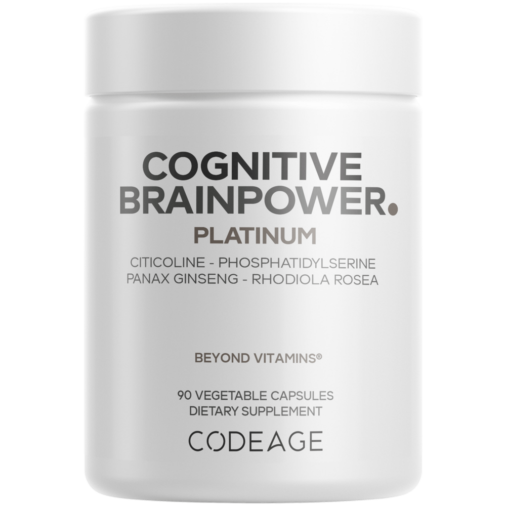 Cognitive Brainpower Platinum, 90 Capsules