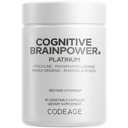 Cognitive Brainpower Platinum, 90 Capsules
