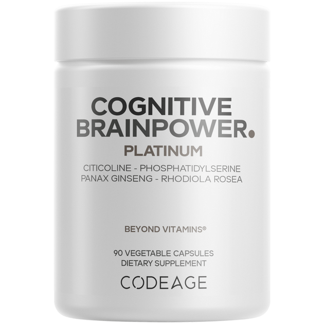 Cognitive Brainpower Platinum, 90 Capsules