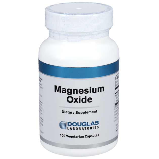 Magnesium Oxide, 100 Capsules