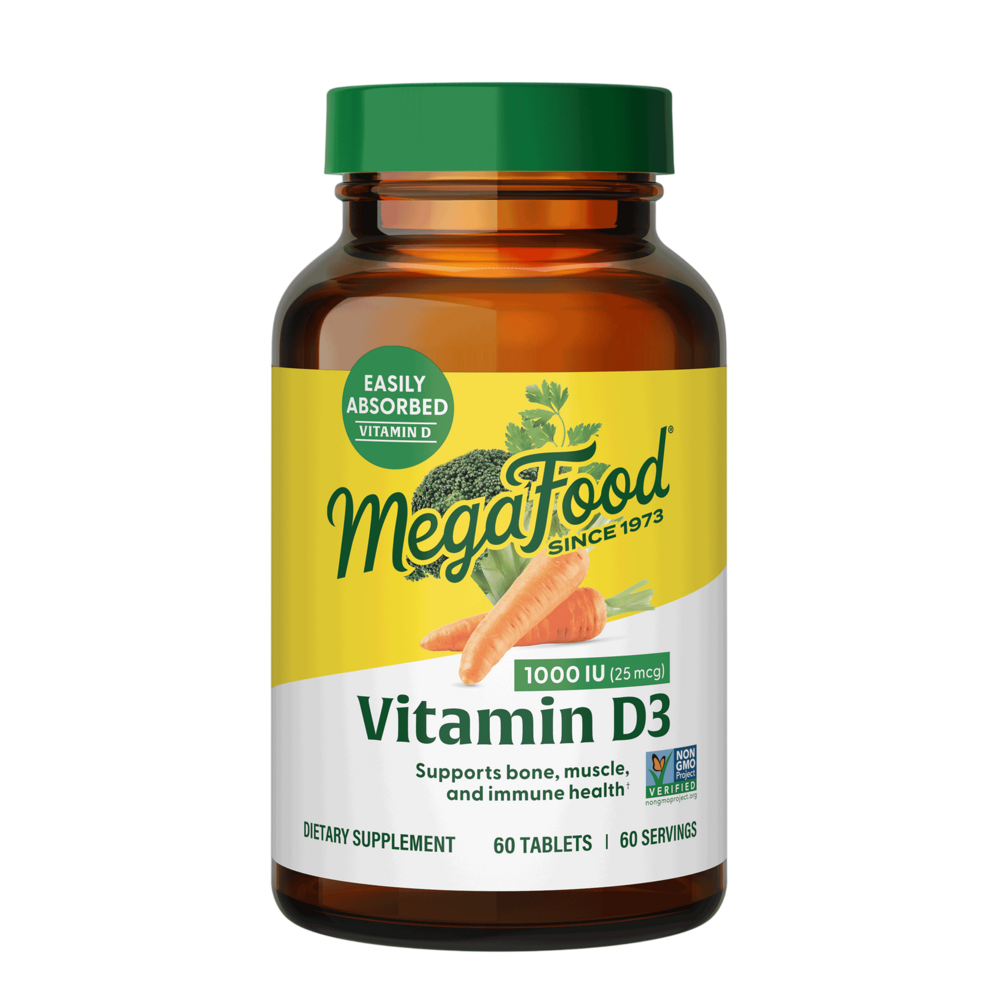 Vitamin D3 1000IU, 60 Tablets