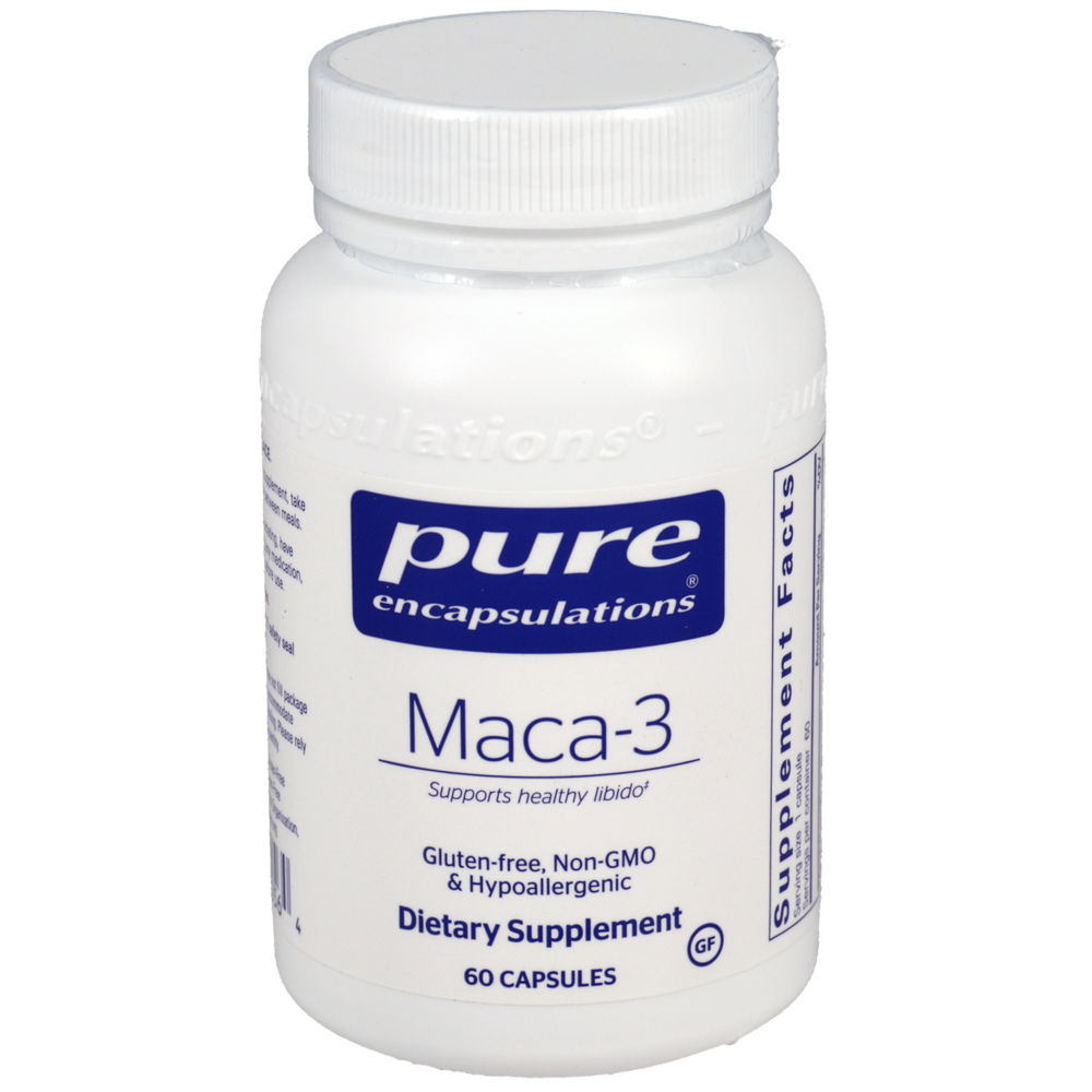 Maca-3, 60 Capsules , Brand_Pure Encapsulations caps Emersons