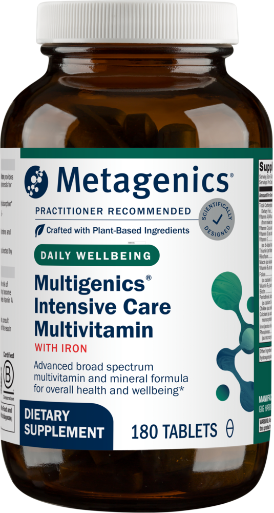 Multigenics Intensive® Care, 180 Tablets , Emersons Emersons-Alt Form_Tablets tabs