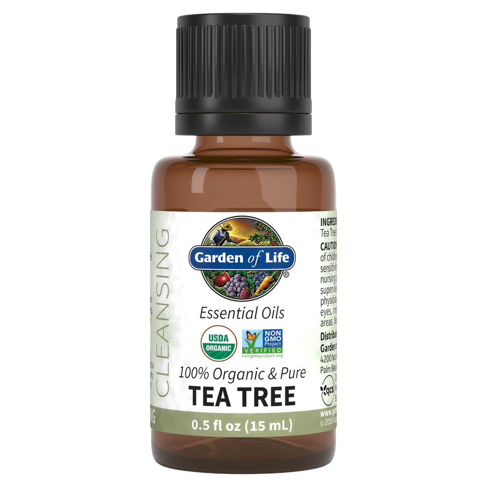 Organic Essential Oil - Tea Tree, 0.5 oz