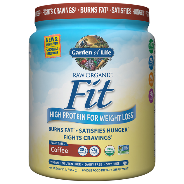 RAW Fit Coffee Protein, 454 g
