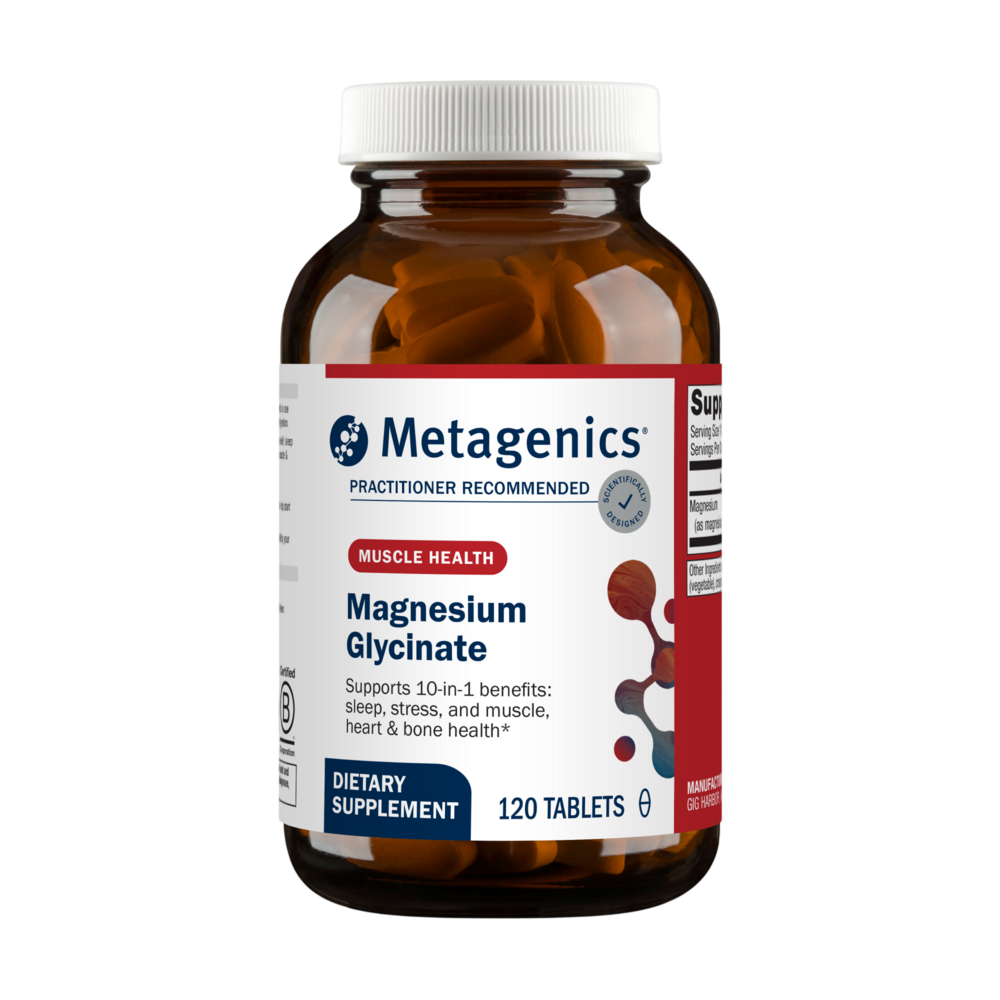 Mag Glycinate, 120 Tablets , Emersons Form_Tablets tabs