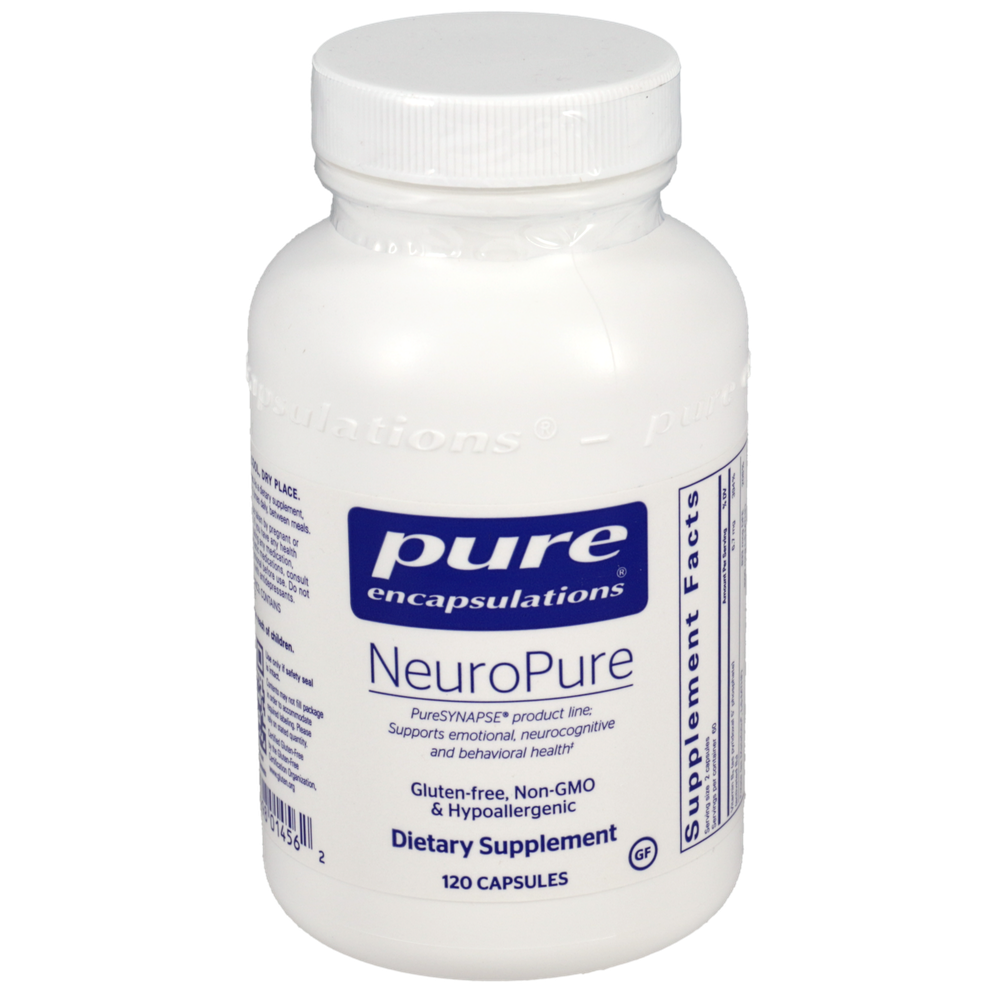 NeuroPure with PureSYNAPSE™, 120 Capsules , Brand_Pure Encapsulations caps Emersons