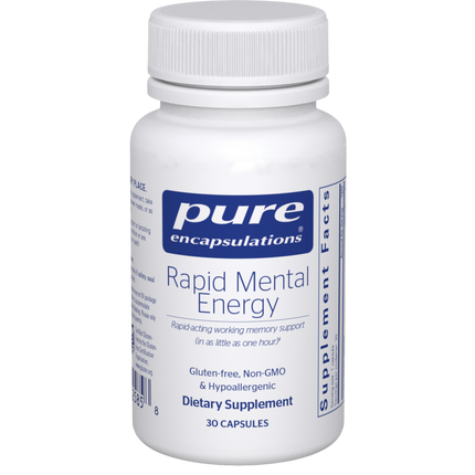 Rapid Mental Energy, 30 Capsules , Brand_Pure Encapsulations Form_Capsules Requires Consultation Size_30 Capsules