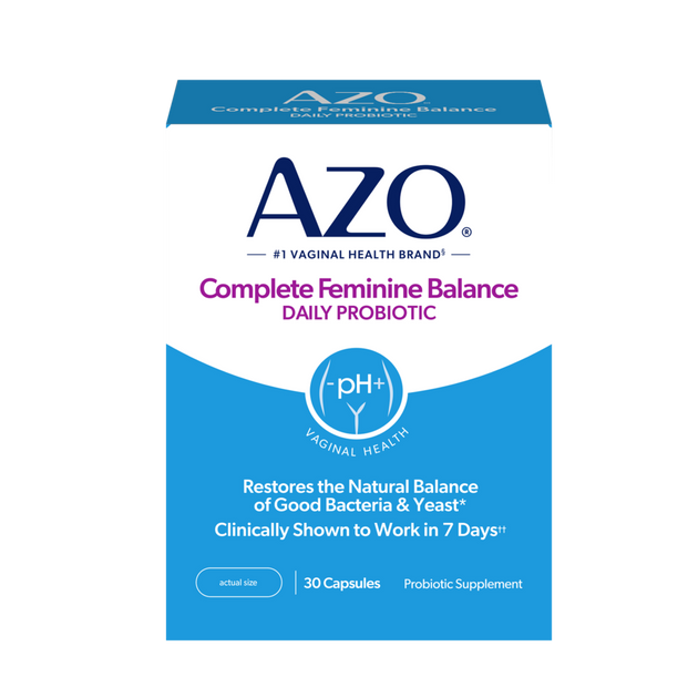 Azo Complete Feminine Balance, 30 Capsules