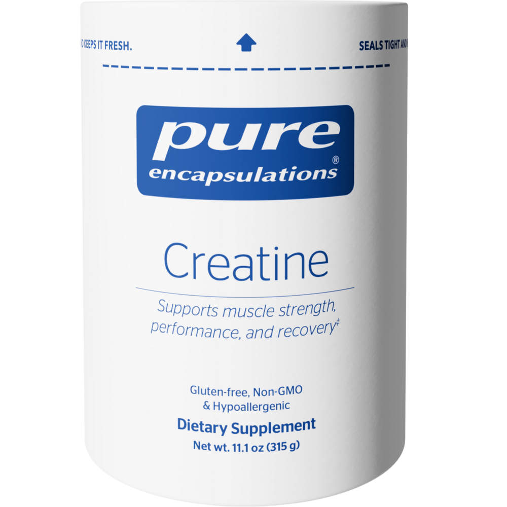 Creatine Monohydrate Powder, 5g per Serving, Unflavored, 315 gms , Brand_Pure Encapsulations Emersons powder