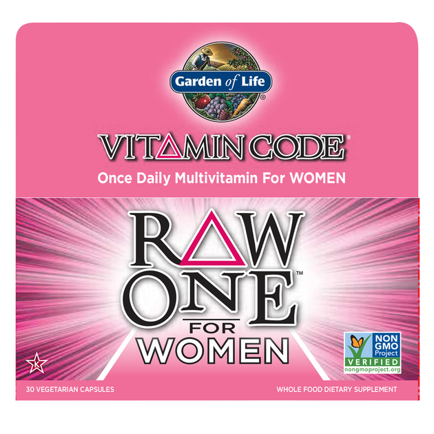 Vitamin Code RAW One for Women, 30 Capsules