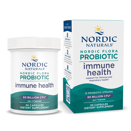 Nordic Flora Probiotic Immune Health - front of bottle