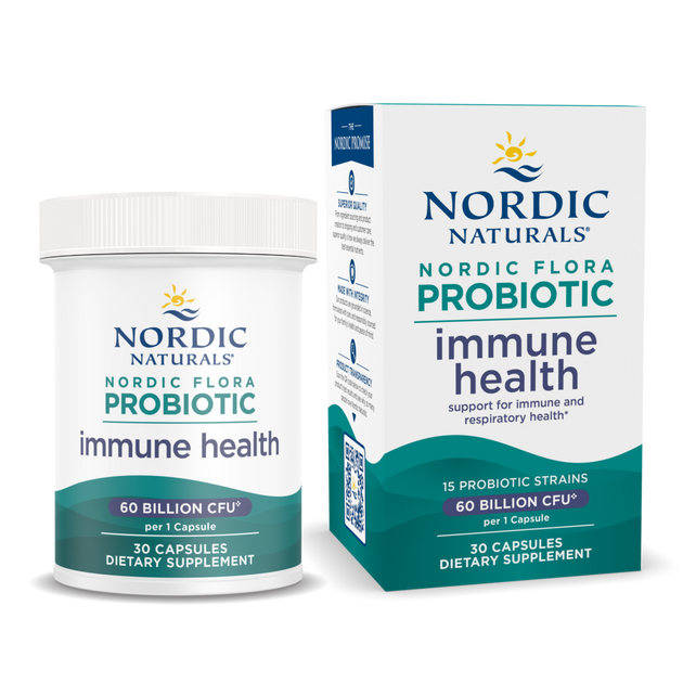 Nordic Flora Probiotic Immune Health - front of bottle