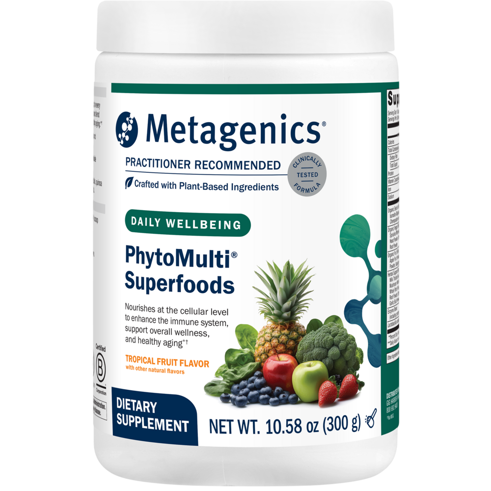 PhytoGanix®, Tropical Fruit Flavor, 10.58 Oz (300 g) Powder , Emersons Emersons-Alt Form_Powder powder
