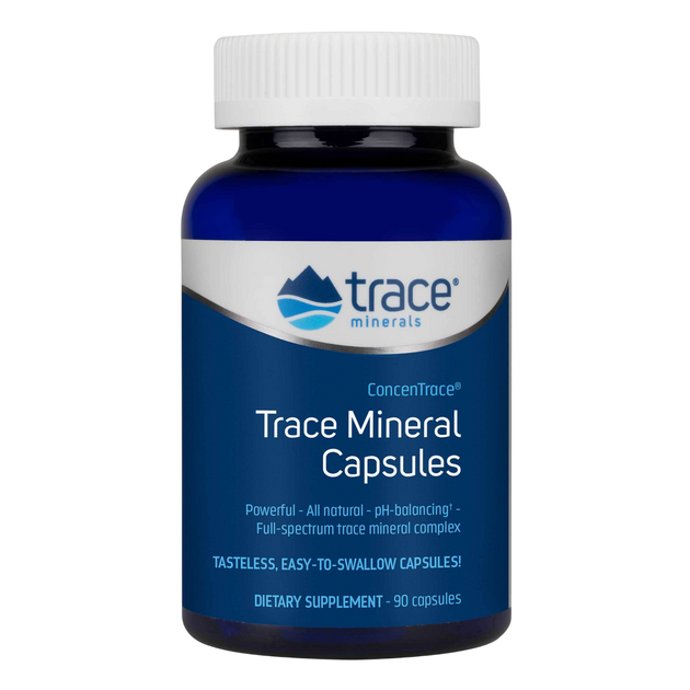 ConcenTrace Trace Mineral Capsules, 90 Capsules , Brand_Trace Minerals Form_Capsules Size_90 Capsules