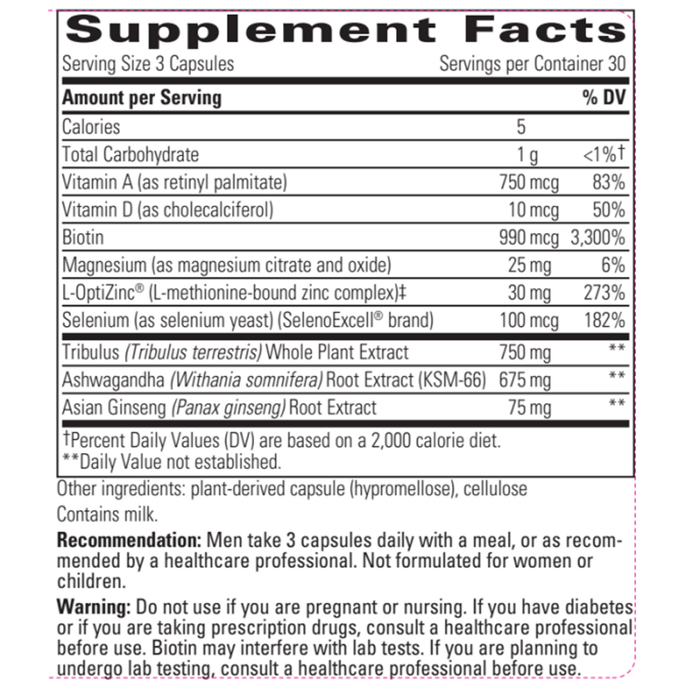 Testosterone Formula, 90 Capsules
