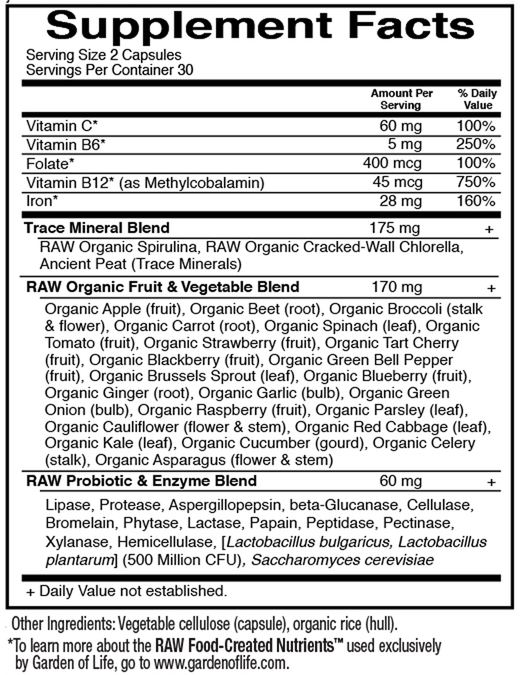 Vitamin Code® Healthy Blood™, 60 Vegan Capsules