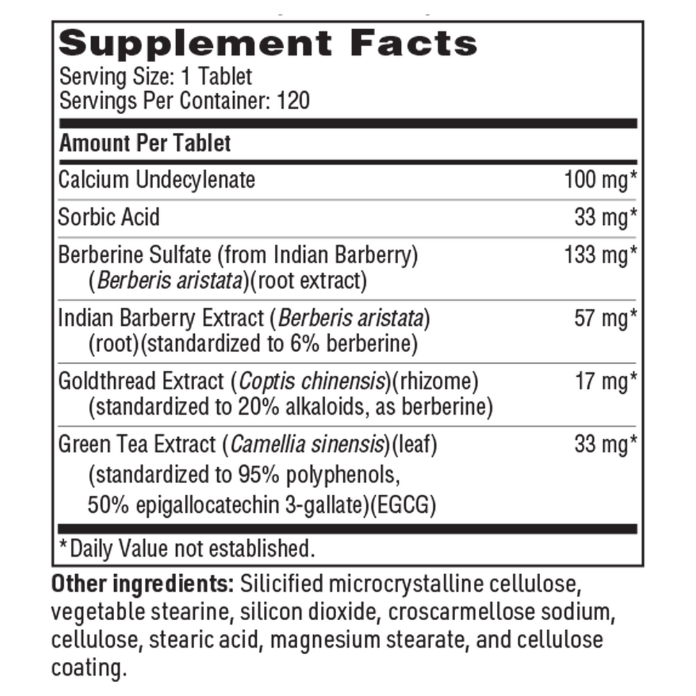 Undecylex™, 120 Tablets