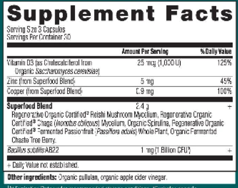 Ancient Nutrition Regenerative Organic Certified Women's Hormones - supplement facts