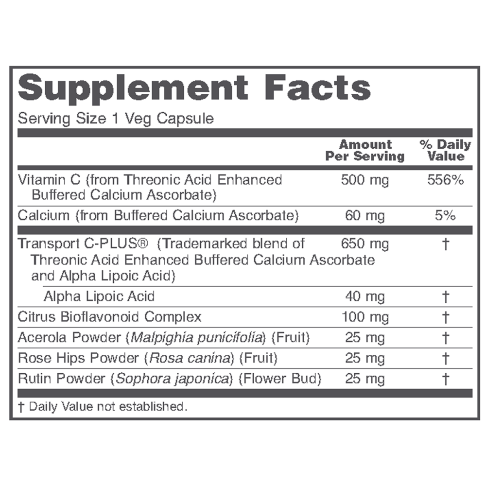 ProtoSorb C 500, 100 Capsules , Brand_Protocol for Life Balance capsules Form_Capsules Requires Consultation Size_100 Capsules