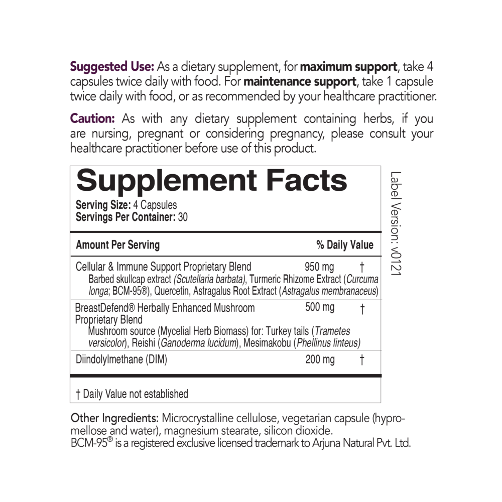 BreastDefend, 120 Capsules