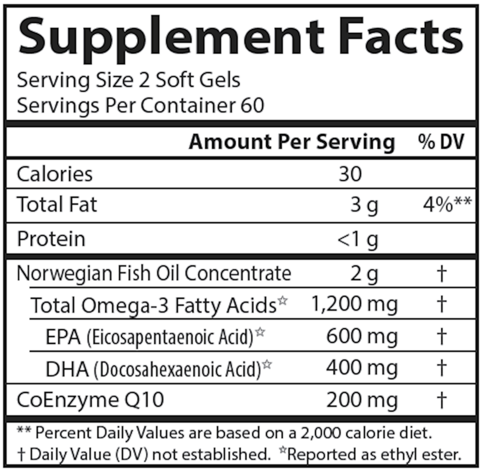 Fish Oil Q, 120 Softgels