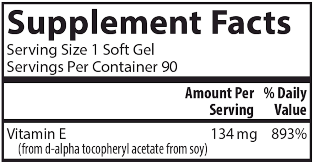 E-Gems® 200IU, 90 Softgels