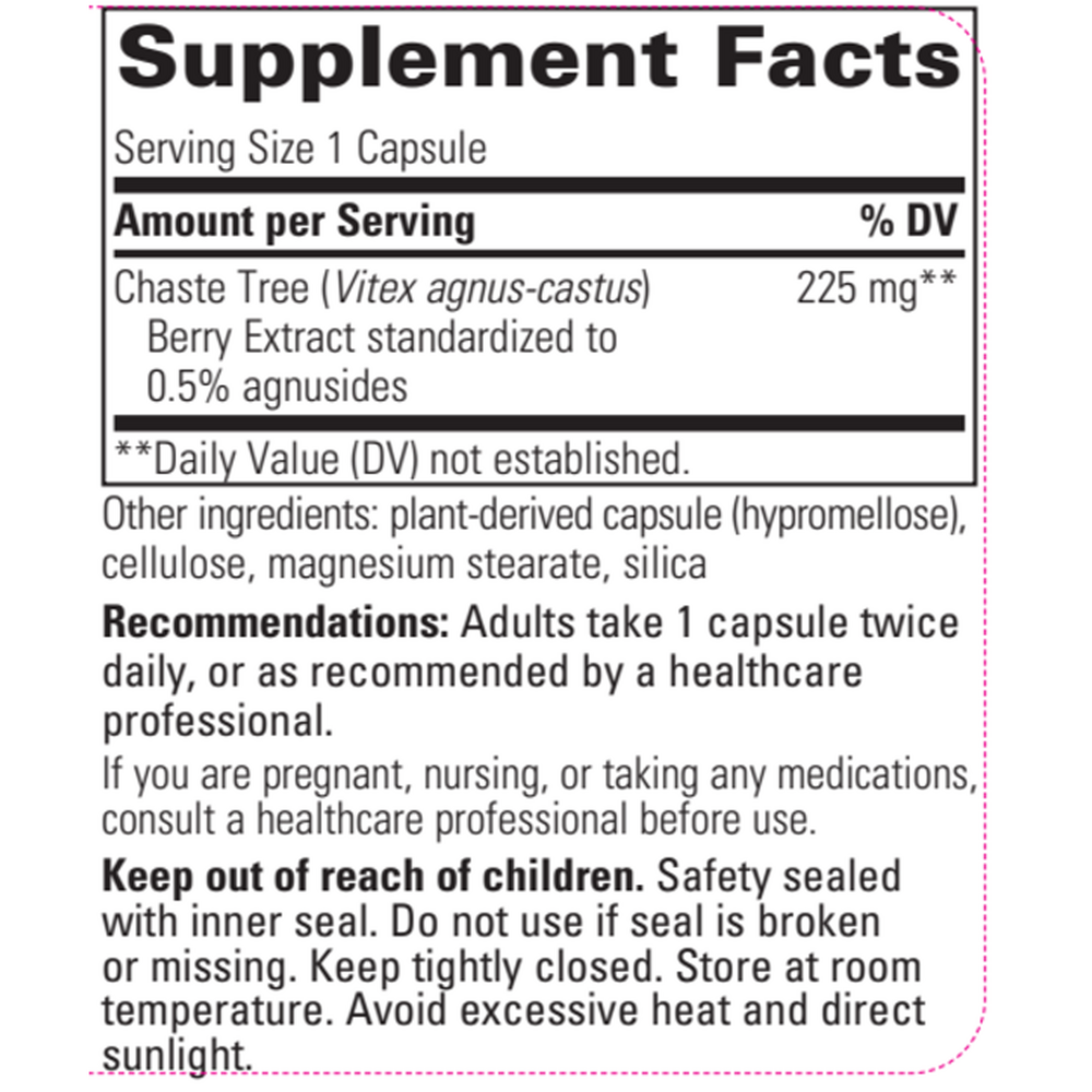 Vitex Extract, 60 Capsules
