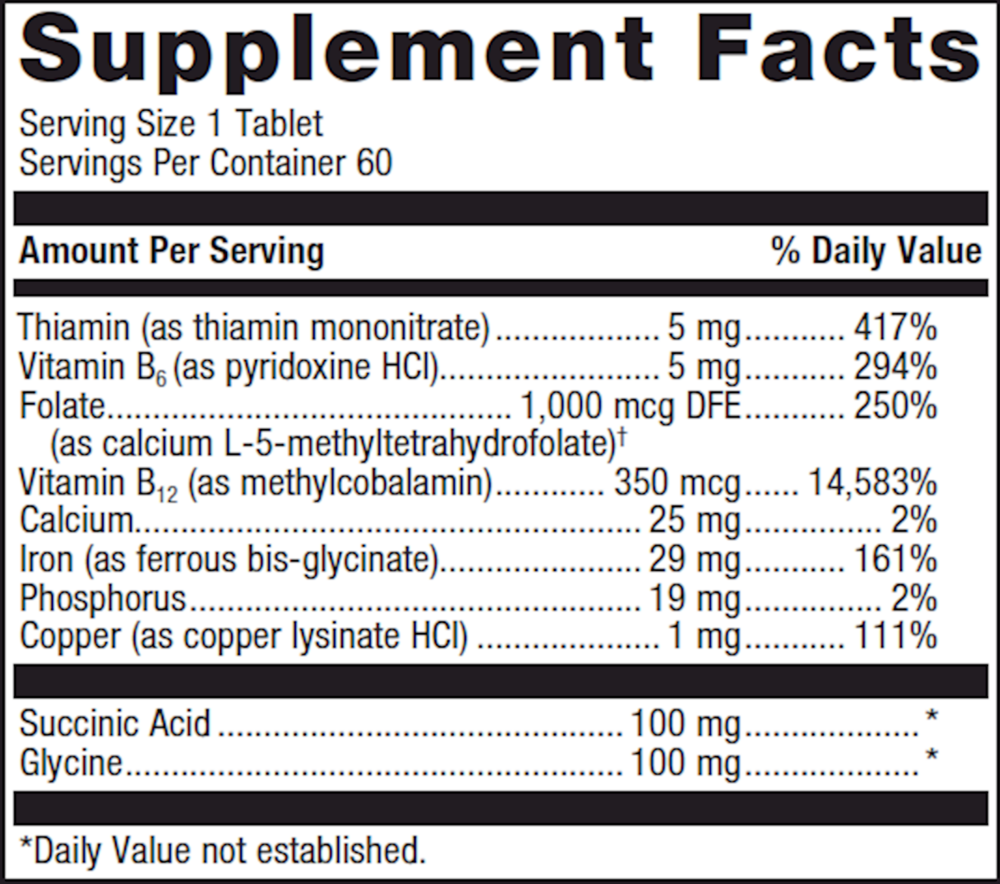 Hemagenics®, 60 Tablets , Emersons Form_Tablets tabs