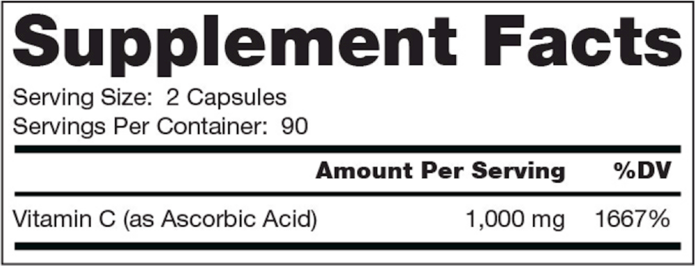 Liposomal Vitamin C, 180 Capsules
