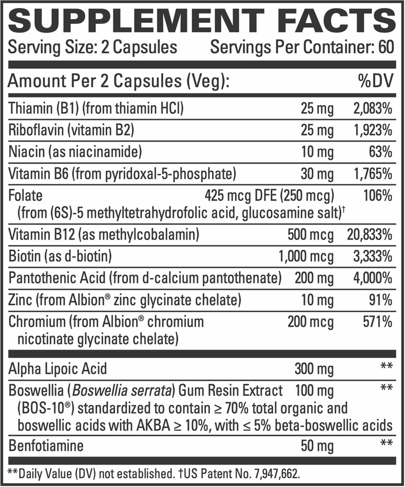 Nerve Complex, 120 Capsules