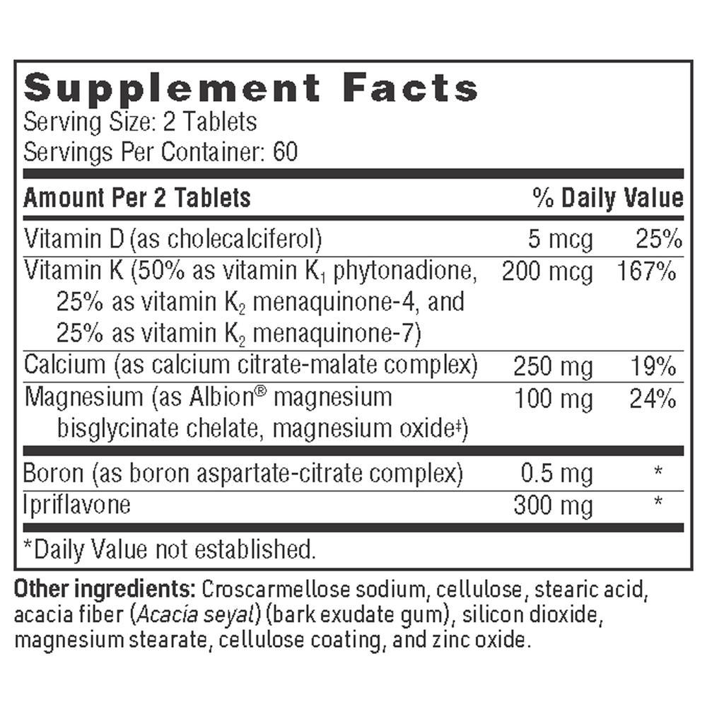 OsteoThera™ Plus Ipriflavone, 120 Tablets