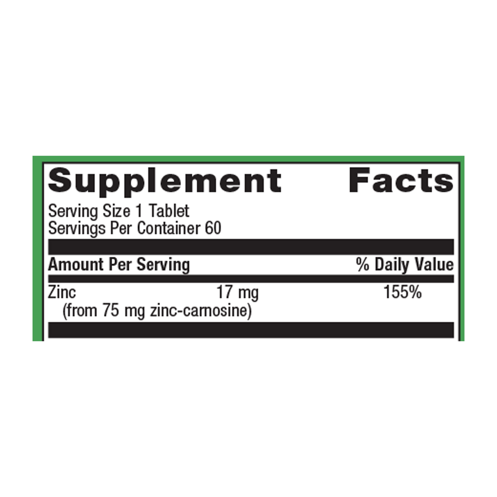 Zinlori 75®, 60 Tablets , Emersons Emersons-Alt Form_Tablets tabs
