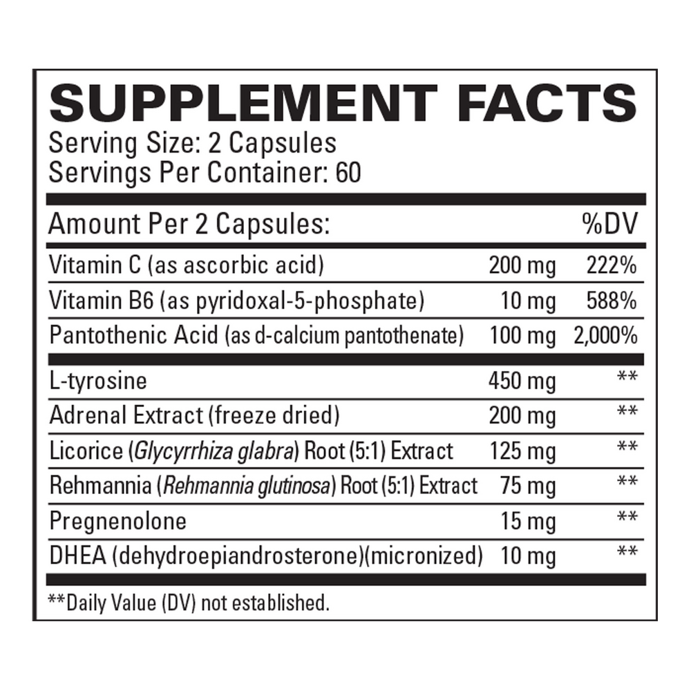 Adrenaplex®, 120 Vegetarian Capsules