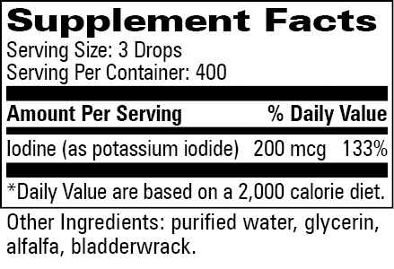 Organo Iodine Drops, 60 Milliliters , Brand_Progressive Labs Form_Liquid liquid Requires Consultation Size_60 Milliliters