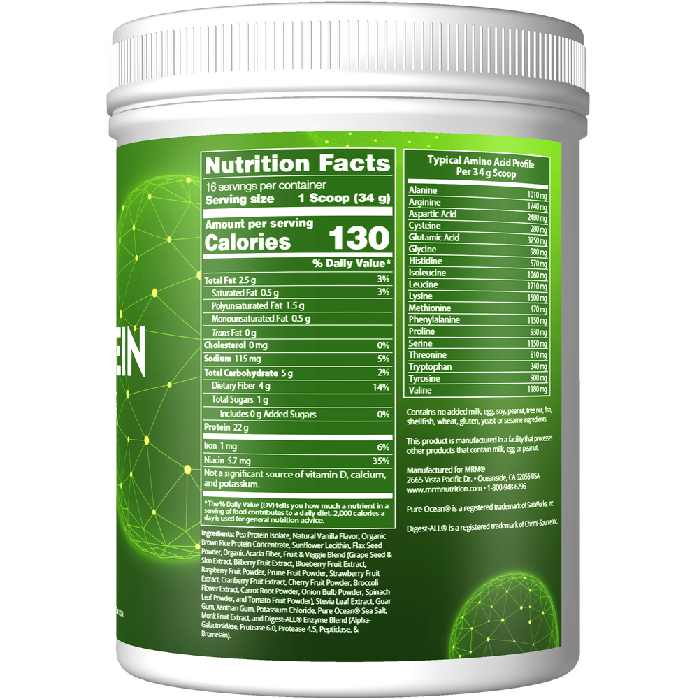 Veggie Protein Vanilla, 570 Grams