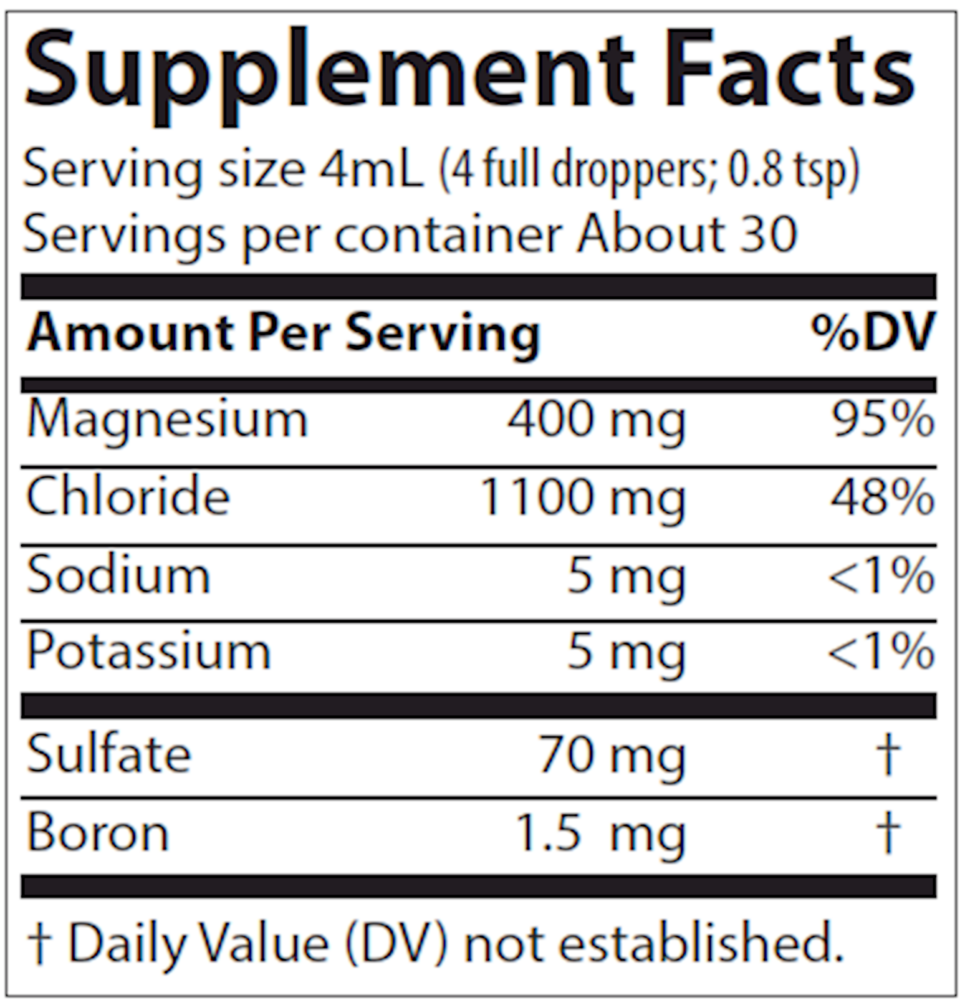 Liquid Mega-Mag 400mg, 118 mL Liquid