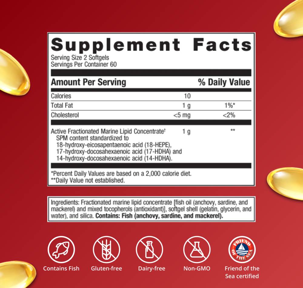 SPM Active®, 120 Softgels , Emersons Emersons-Alt Form_Softgels softgels
