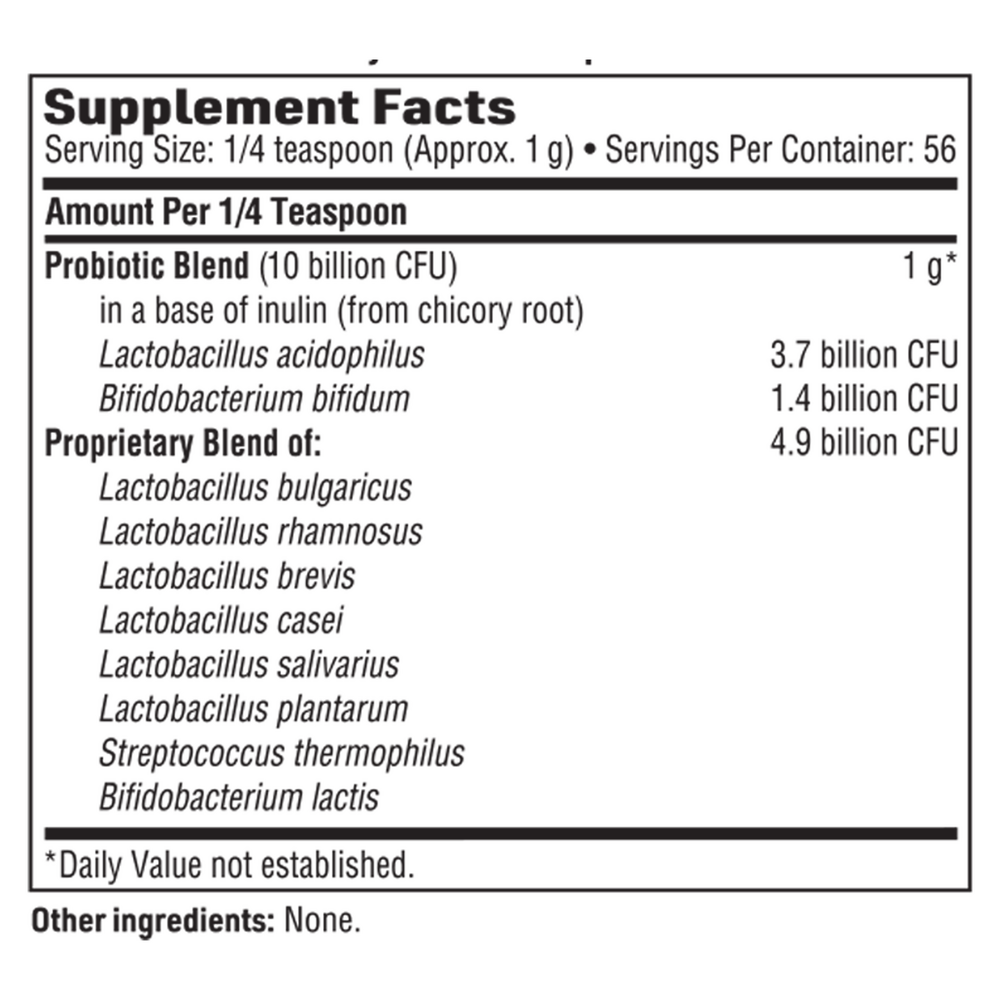 Vital-10 Probiotic Powder, 57 g