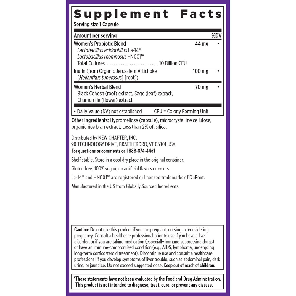 All Flora Probiotic Menopause Balance, 30 capsules