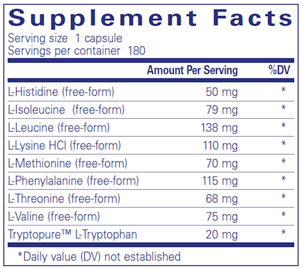 Essential Aminos, 180 Softgels , Brand_Pure Encapsulations Emersons Form_Capsules Requires Consultation Size_180 Capsules softgels