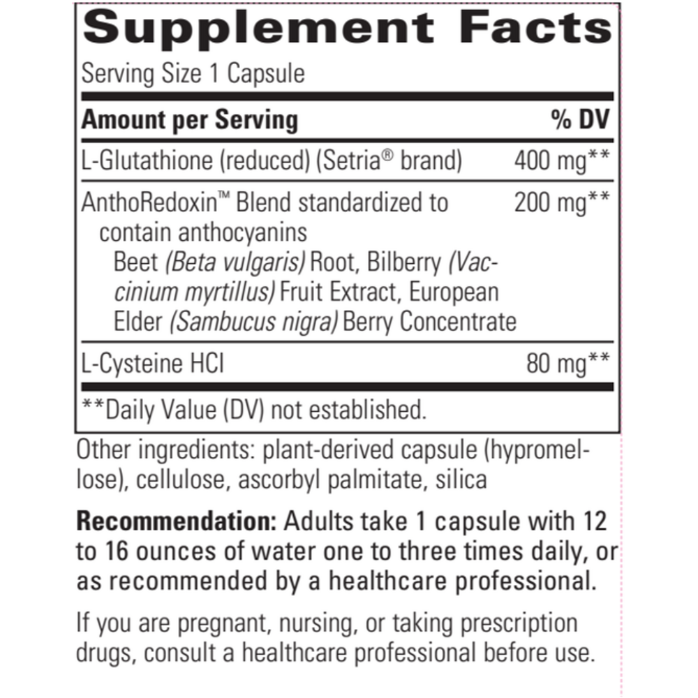 Glutathione Cell Defense, 60 Capsules