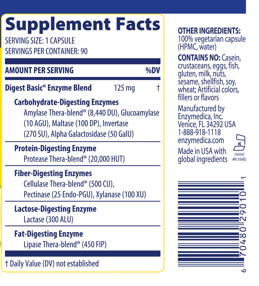 Digest Basic, 90 Capsules