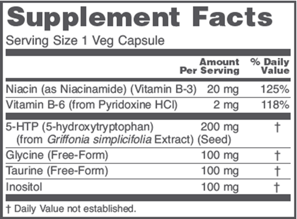 5-HTP 200mg, 60 Capsules , Brand_Protocol for Life Balance capsules Form_Capsules Requires Consultation Size_60 Capsules