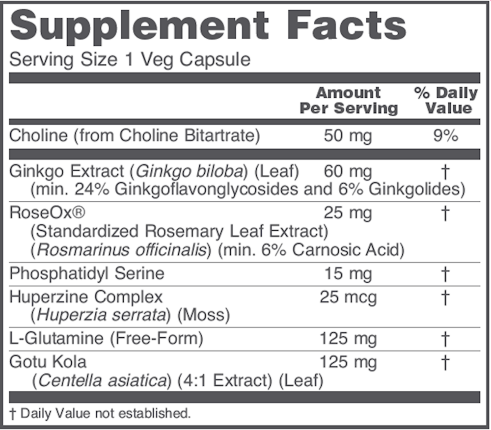 Brain Regain, 90 Capsules