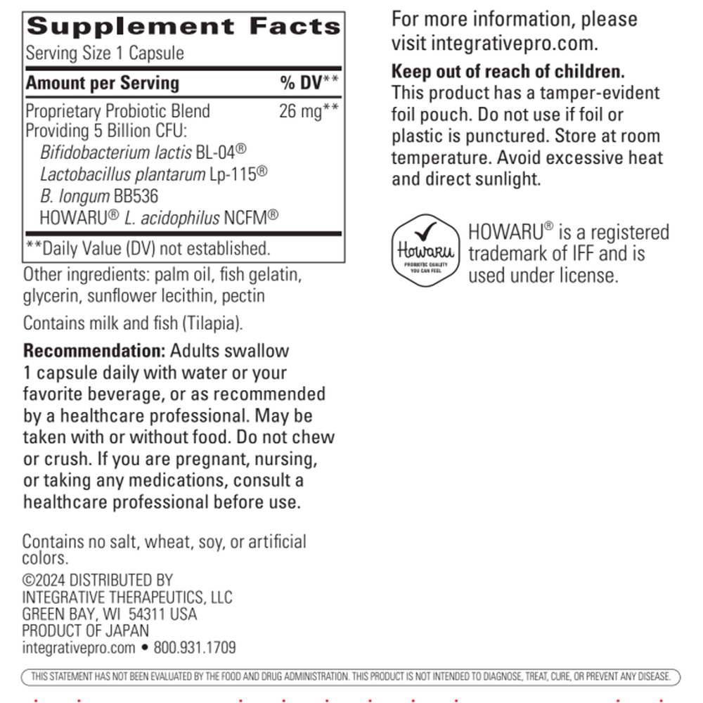 Probiotic Pearls Advantage, 60 Capsules