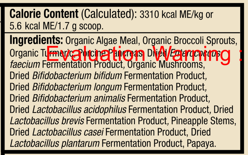 Bark & Whiskers® Probiotics + Enzymes for Cats and Dogs, 102 g Powder