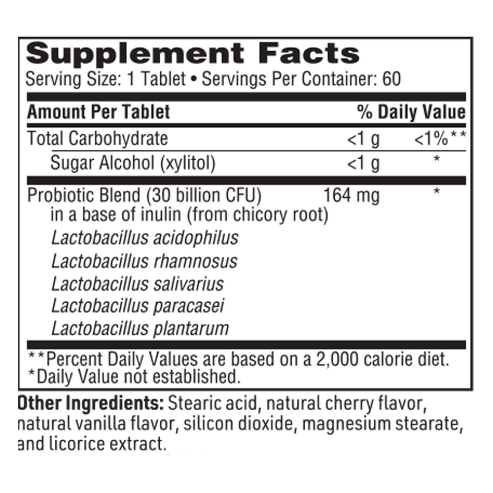 Prodegin Probiotic, 60 Chewable Tablets