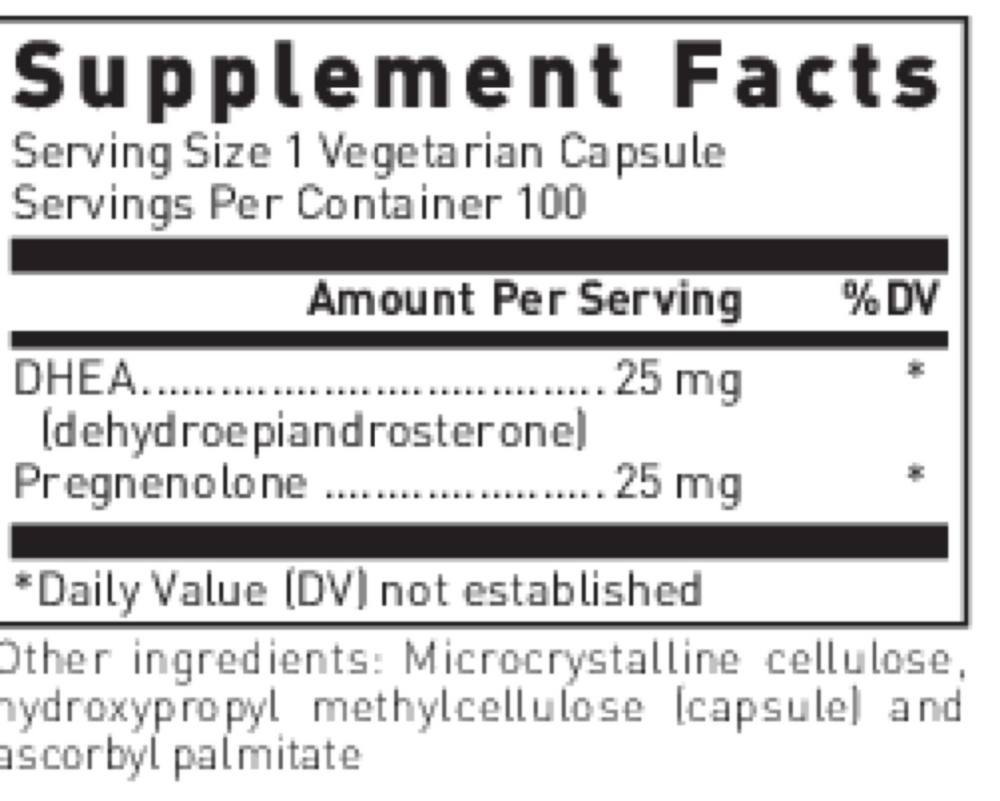 DHEA Plus, 100 Capsules