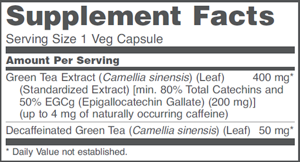 EGCg Green Tea Extract, 90 Capsules , Brand_Protocol for Life Balance capsules Form_Capsules Requires Consultation Size_90 Capsules